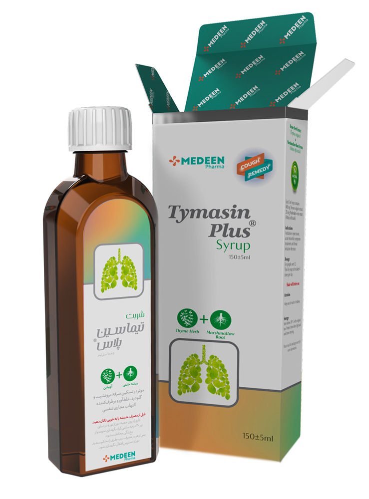 شربت تیماسین پلاس مدین فارما | Medeen Pharma Tymasin Plus ® Syrup